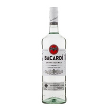 将图像加载到图库查看器中,Bacardi Carta Blanca 1L 40%