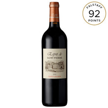 将图像加载到图库查看器中,Esprit de Saint-Pierre 2018 (Bordeaux, FR), Red Wine 750ml 13.5%