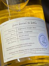 Load image into Gallery viewer, A Highland (Clynelish) Single Malt 2010 11YO 700ml 55% The Whisky Baron