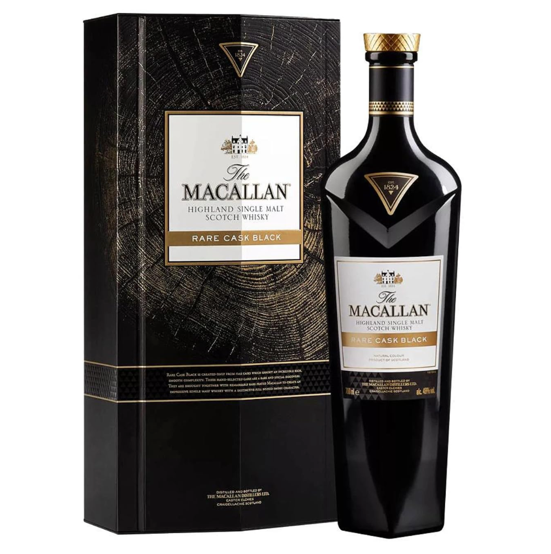 3MK Alcohol and Liquor Delivery: Macallan Rare Cask Black 700ml 48%