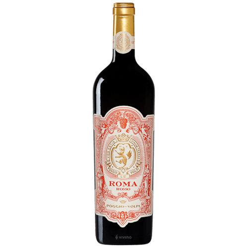 Bottle of POGGIO LE VOLPI: Roma Rosso red wine 3mk