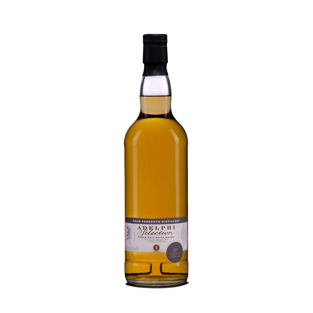 Penderyn 2015/2024 8YO 1st Fill Bourbon Barrel 700ml 56.9% Adelphi