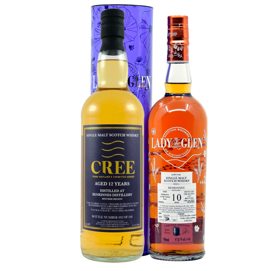 (Bundle) Benrinnes 2013 10YO 57.8% + Benrinnes 2010 12YO 51.7%