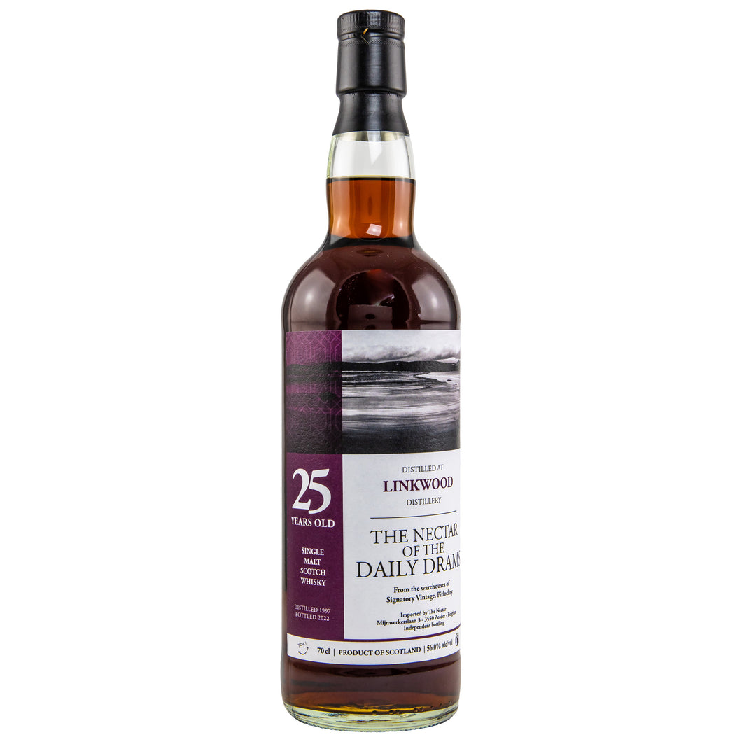 Linkwood 1997/2022 25YO 1st Fill Sherry HHD 700ml 56% The Nectar of the Daily Drams