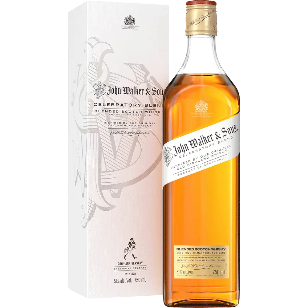 Johnnie Walker Celebratory Blended Scotch Whisky 700ml 51%
