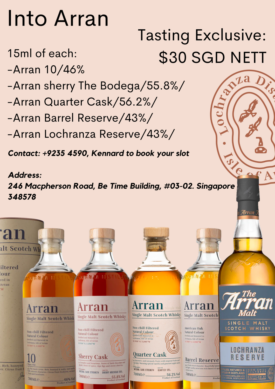 Brand Story #2 :Into Arran Tasting Bundle (5*15ml)