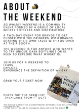 Load image into Gallery viewer, SG Whisky Weekend 2025 (25 &amp; 26 Oct 2025)
