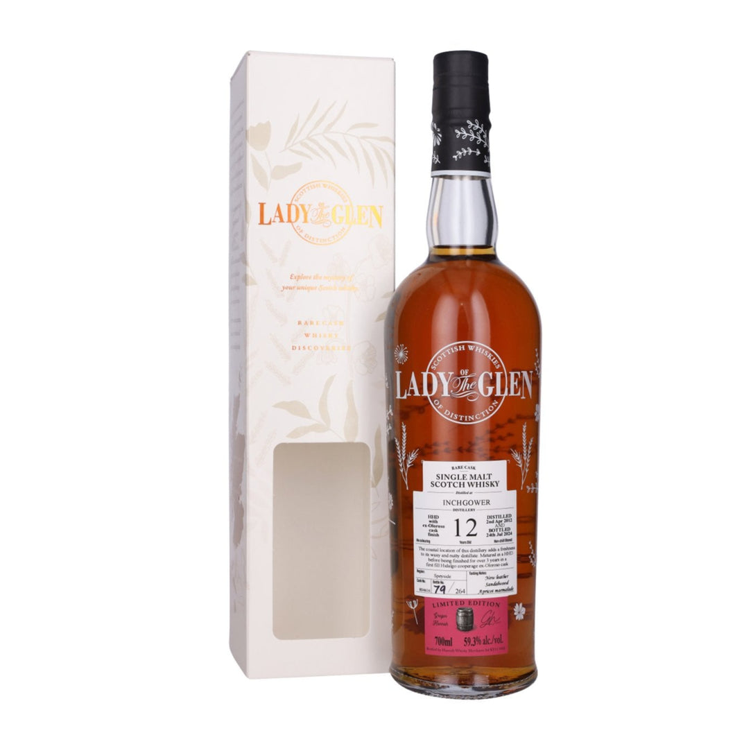 Inchgower 2012/2024 12YO Oloroso Finish 700ml 59.3% (LOTG)