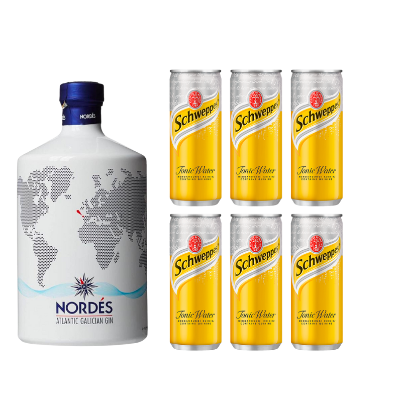 <transcy>(套餐) 女士最爱：六金*1 + 4 Tonic Water</transcy>