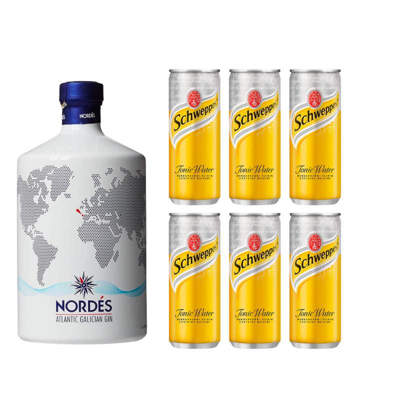 (Bundle) Ladies' another Choice: 1*Nordes + 6*Tonic/Ginger Ale