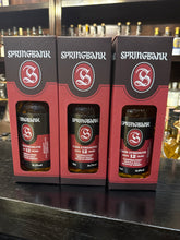 Load image into Gallery viewer, (Bundle) Trio Springbank 12 Cask Strength 700ml
