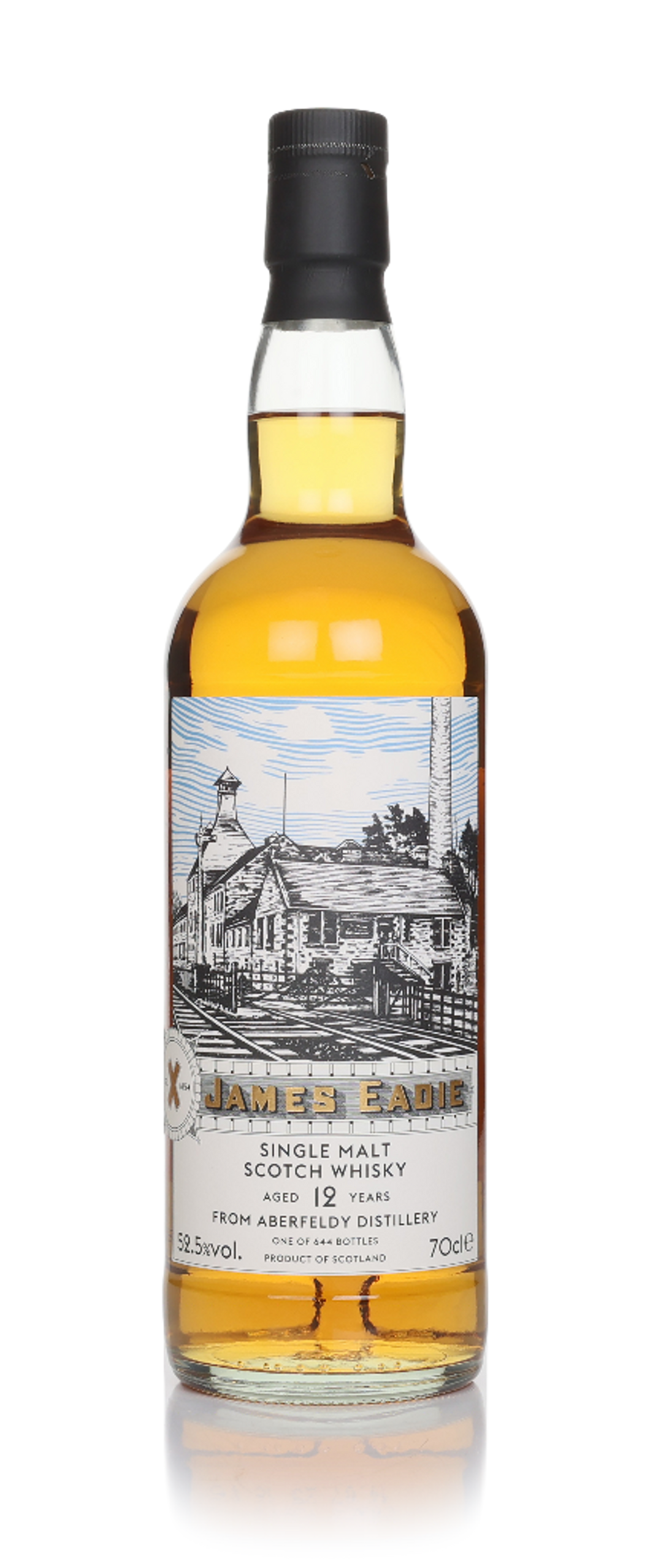 Aberfeldy 2013/2025 12YO 1st Fill HHD 700ml 52.5% James Eadie