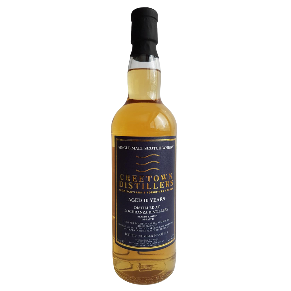 Lochranza (Un-peated Arran) 2015/2025 10YO Barrel 700ml 57.9% Whisky Broker UK