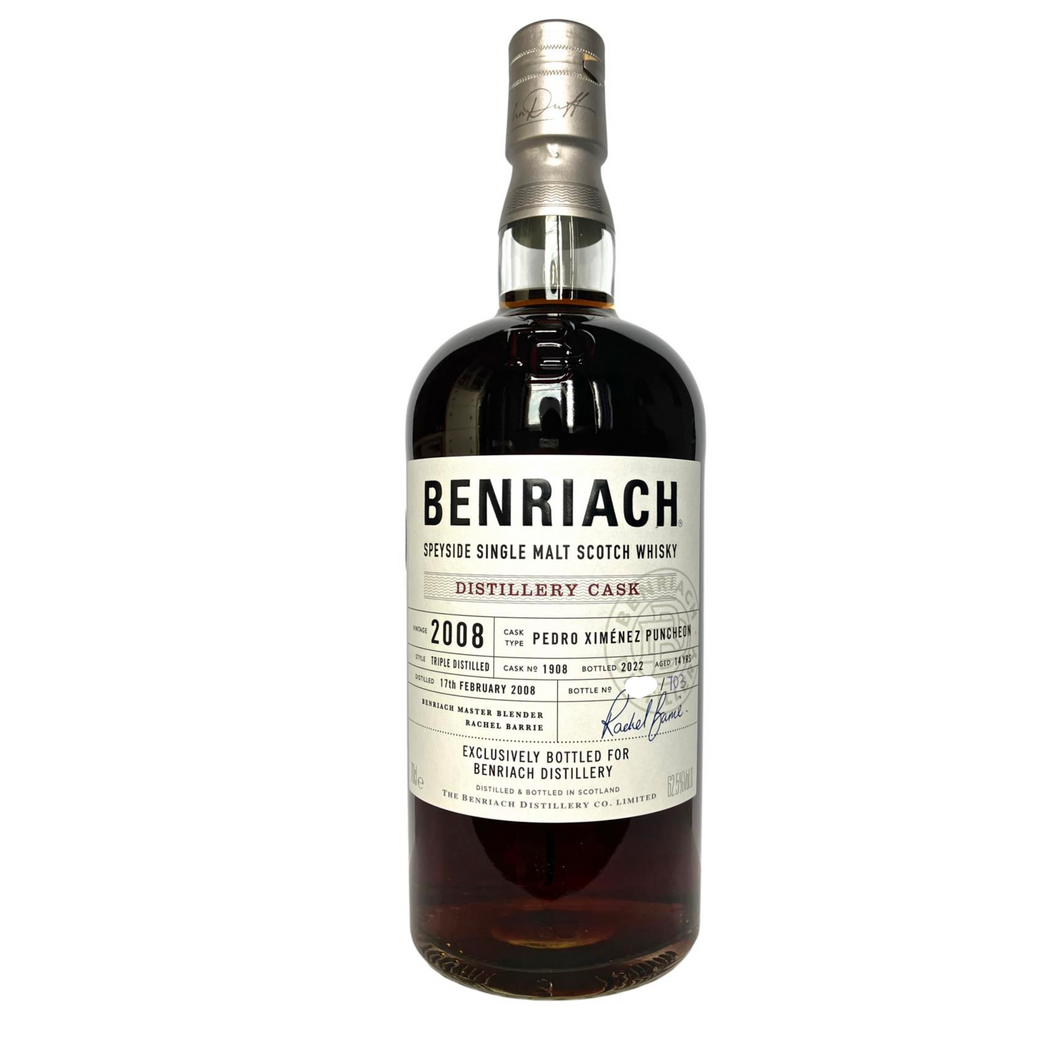 Benriach 2008/2022 14YO PX Puncheon  #1908 62.5%