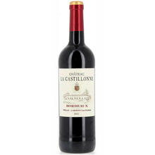Load image into Gallery viewer, Chateau La Castillonne Merlot-Cabernet Sauvignon (Bordeaux, France) 750ml 13%
