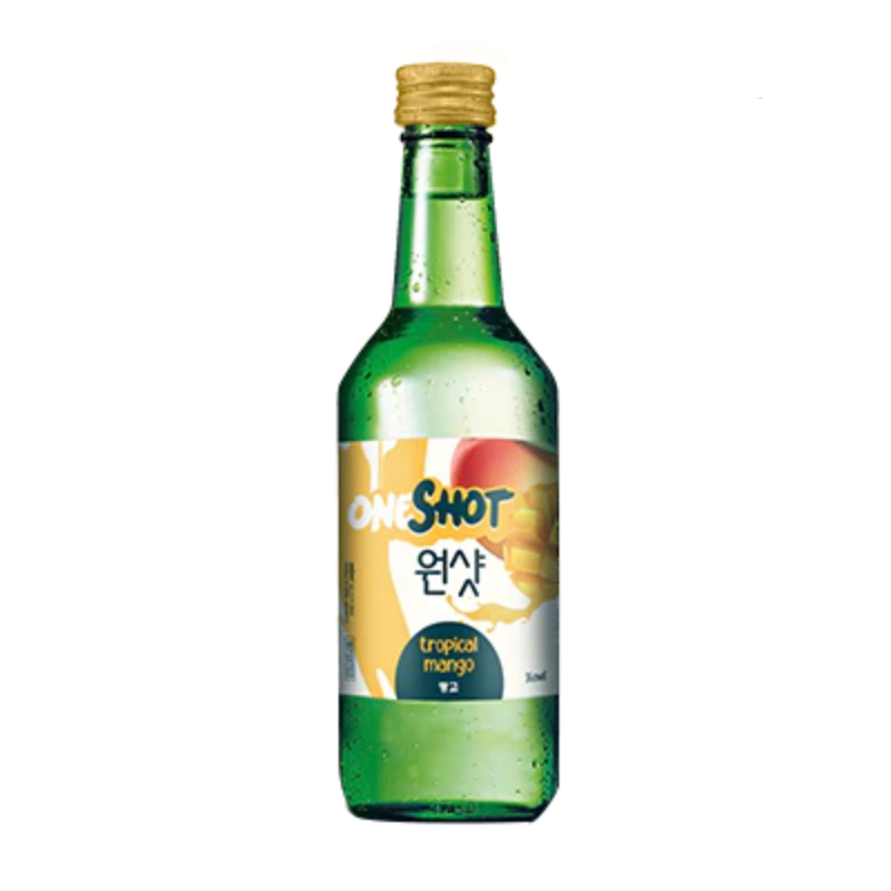 Oneshot Tropical Mango Soju 360ml (4/8/12/20)