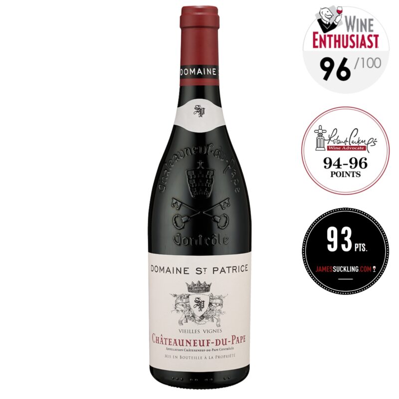 Domaine St Patrice Châteauneuf-du-Pape 2017 Red Wine (Rhone, FR) 750ml