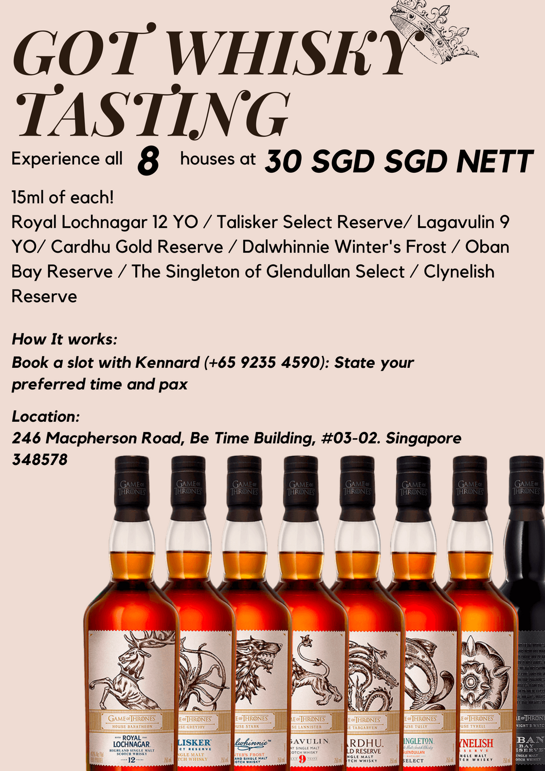 Brand Story #1 :GOT Tasting (8*15ml)