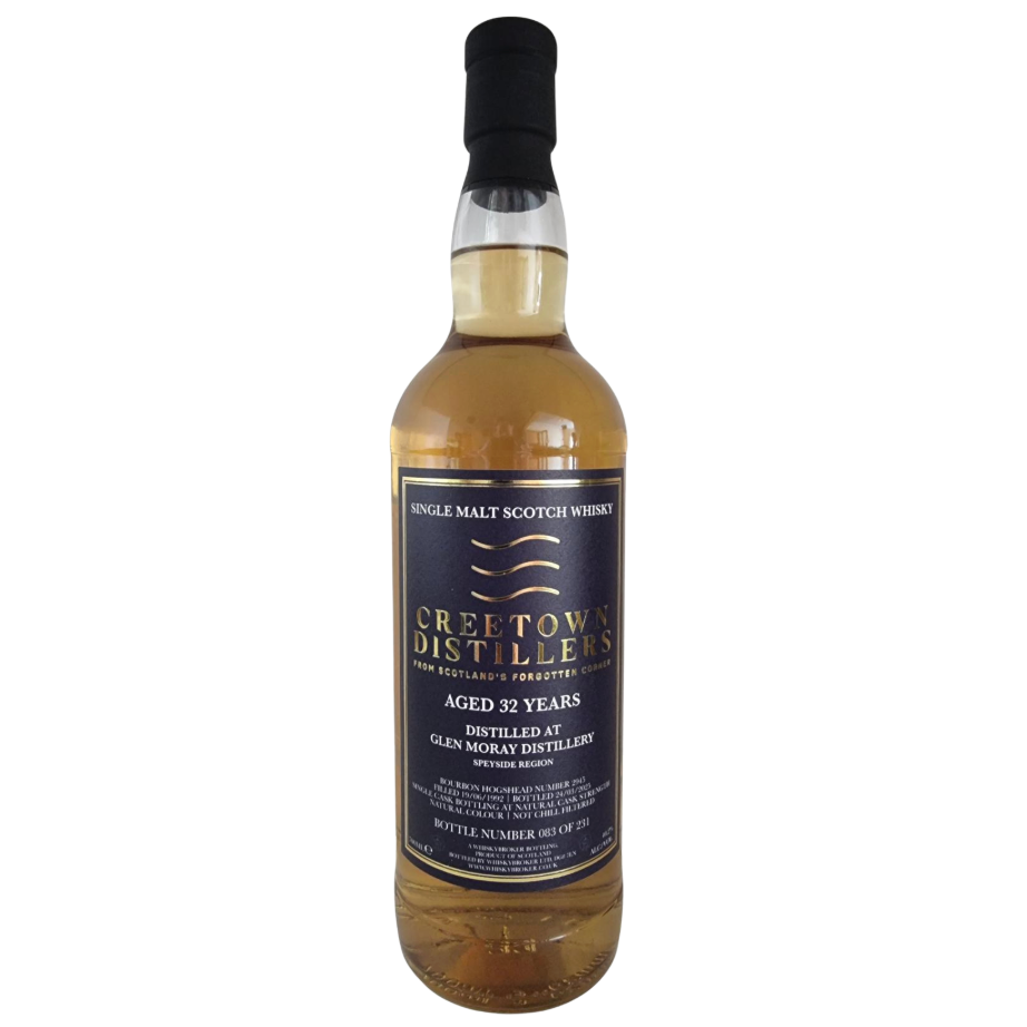 Glen Moray 1992/2025 32YO HHD 700ml 40.2% Whisky Broker UK