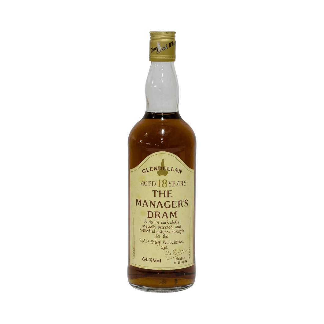 Glendullan 18YO (Bottled in 1989) The Manager's Dram 700ml 64%