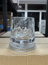 Load image into Gallery viewer, Melting (Glass + Base) Spinning Whisky Rock Glass 270ml (1pc)
