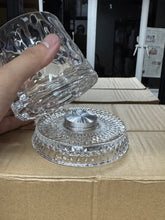 Load image into Gallery viewer, Melting (Glass + Base) Spinning Whisky Rock Glass 270ml (1pc)
