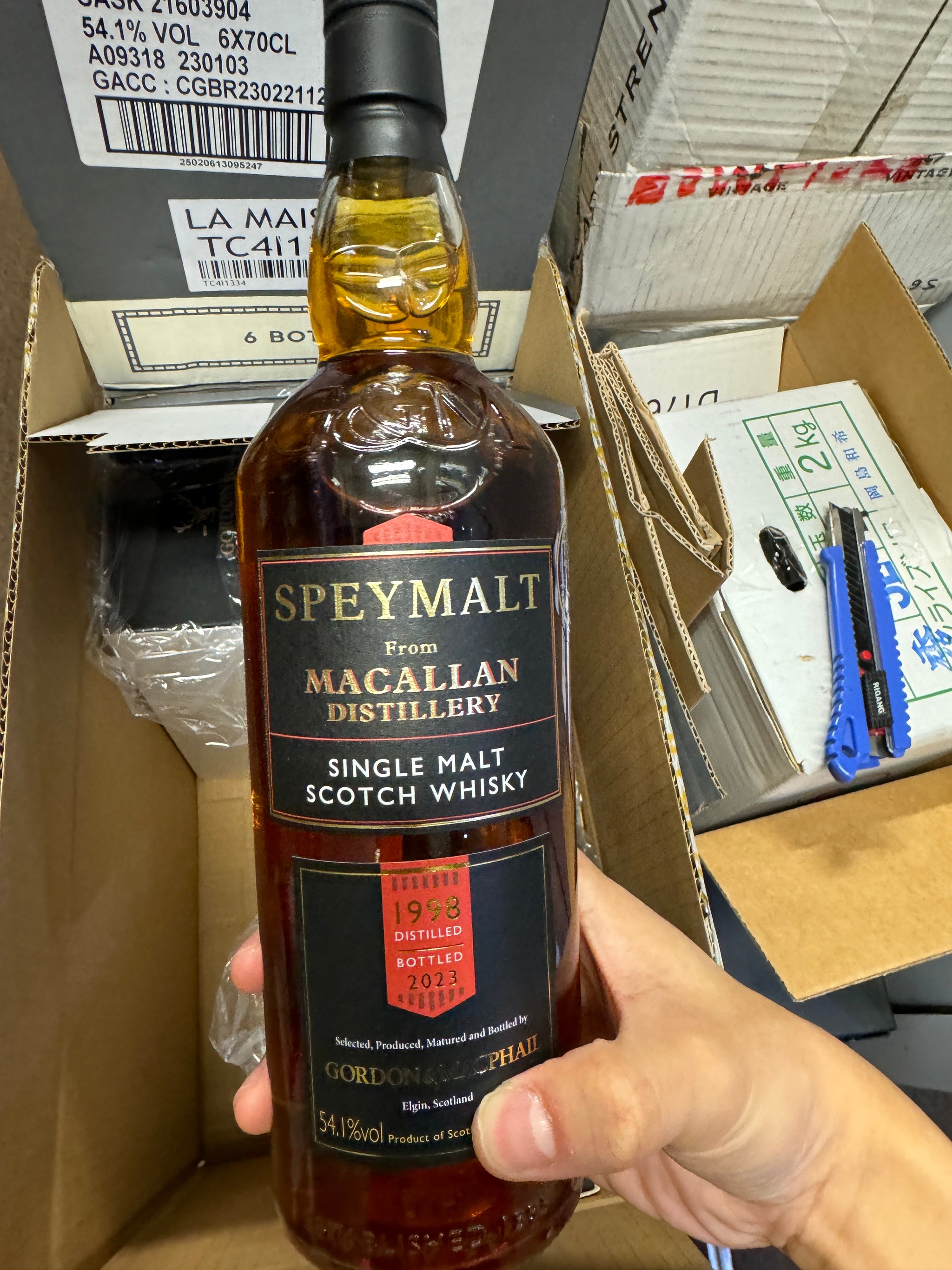 3MK Alcohol and Liquor Delivery: SPEYMALT Macallan 1998/2023 24YO