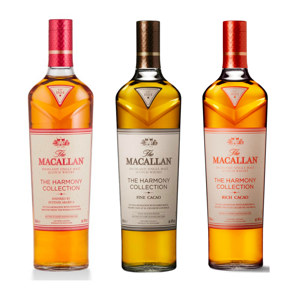 Macallan Harmony 3PC Set (Rich Cacao, Fine Cacao, Intense Arabica)