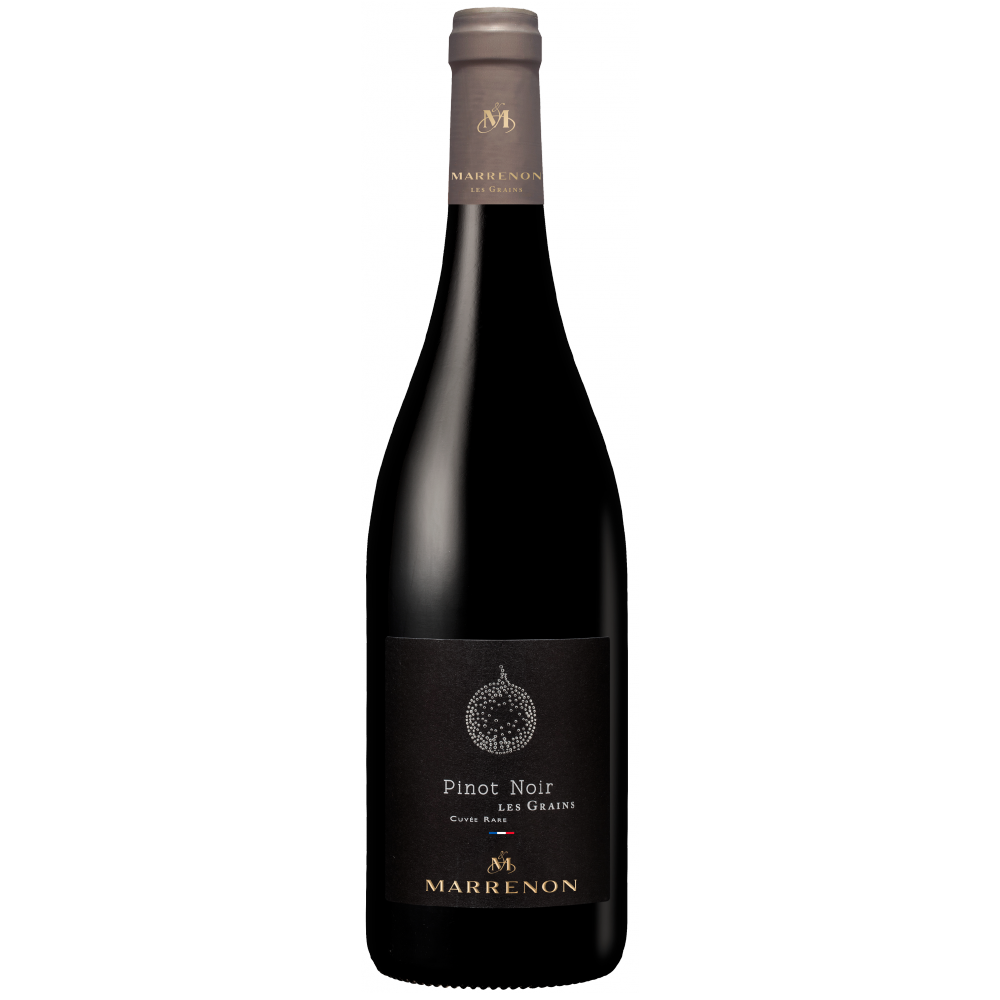 Marrenon Les Grains Pinot Noir Cuvée Rare 2022 Red Wine (Rhone, FR) 750ml
