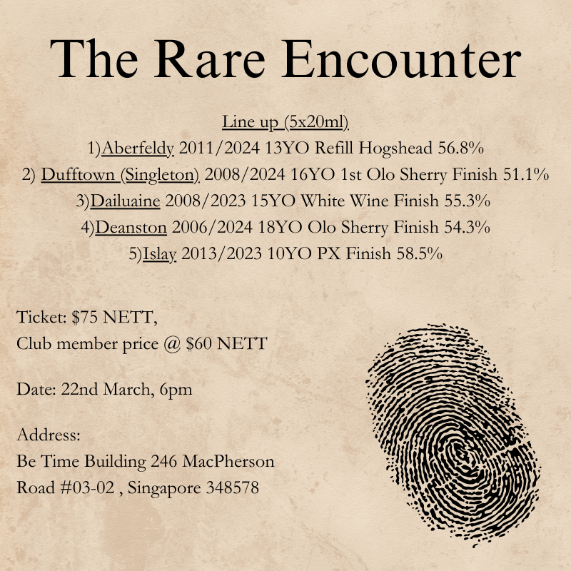 Community Tasting Vol 11, 29 March 2025, 2pm (5x20ml)