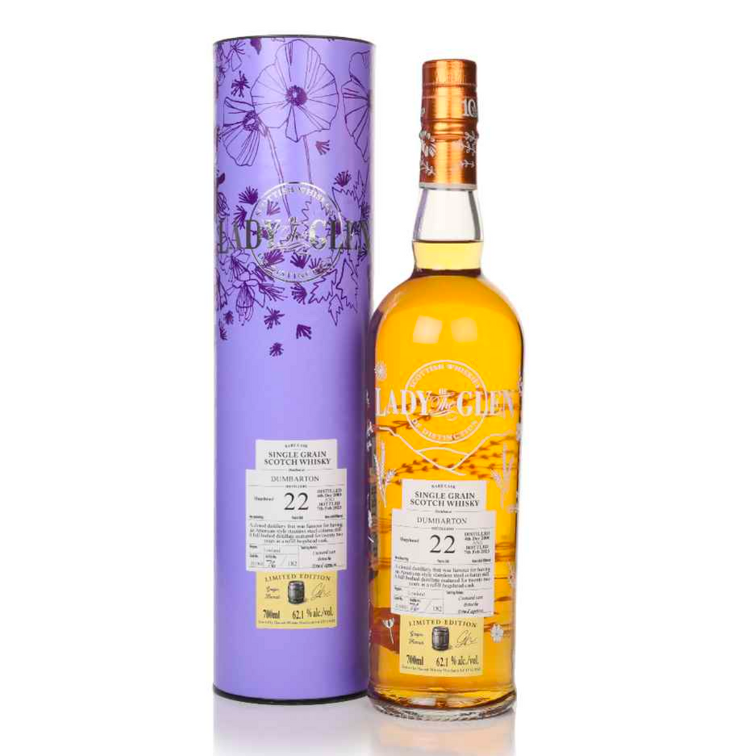 Dumbarton 2000 22YO 700ml 62.10% Lady of the Glen (LotG)