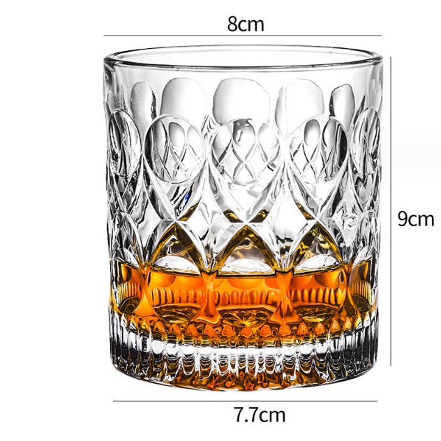 Infinity Whisky Rock Glass 280ml (x2/4/6)