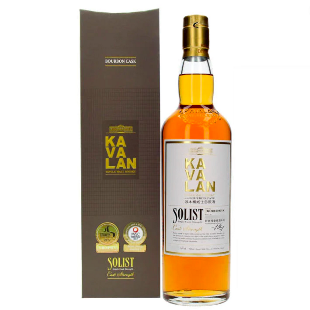 Kavalan Ex-bourbon Solist Cask Strength