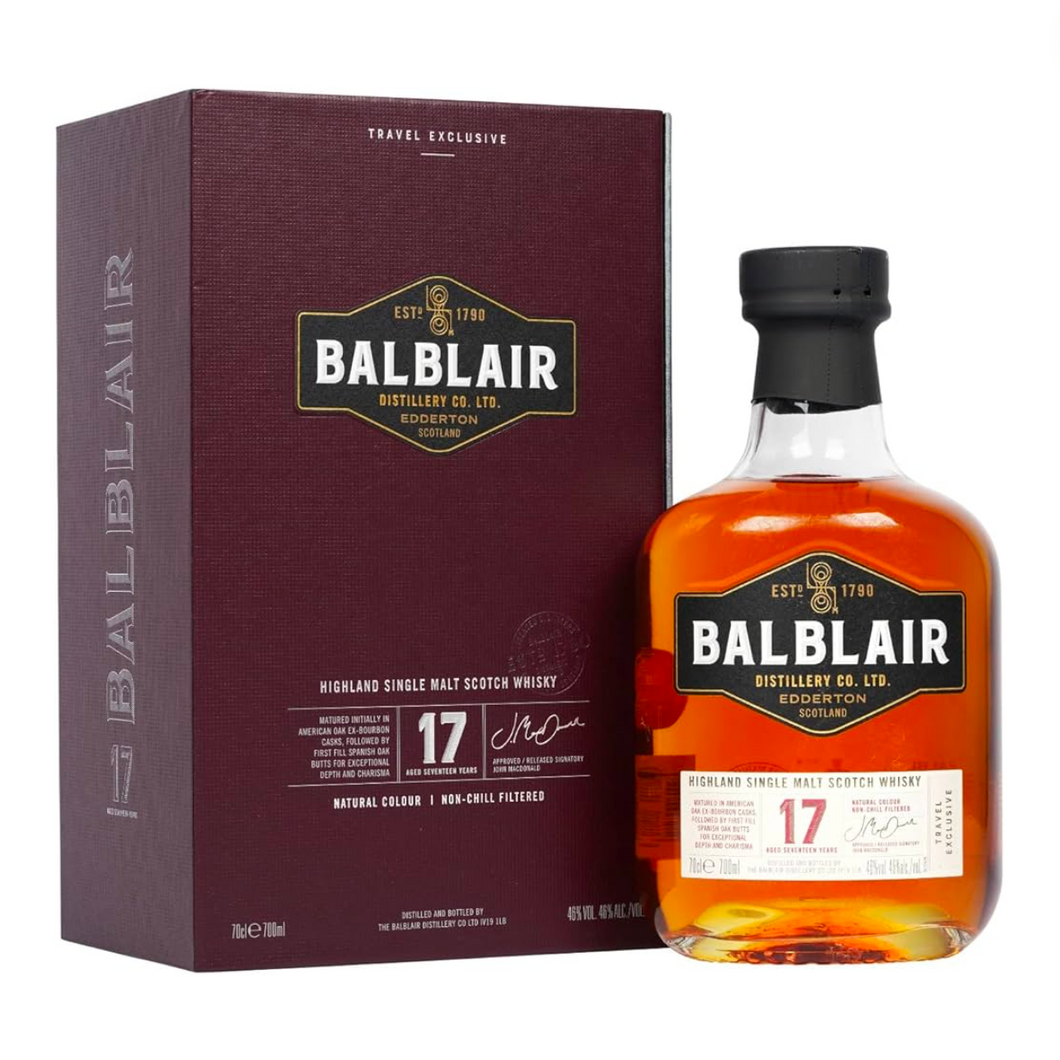 Balblair 17YO 700ml 46%