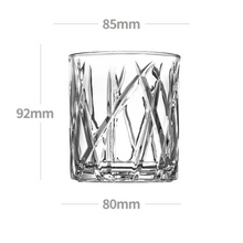Load image into Gallery viewer, Bamboo Whisky Rock Glass 335ml (x2/4/6)

