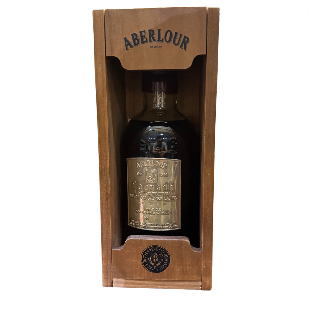 Aberlour A'bunadh Sterling Silver Label 12 Years Old 700ml 58.7%