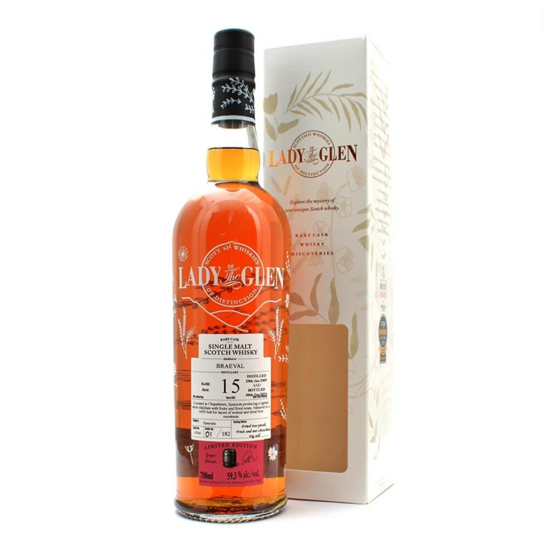 Braeval 2009/2024 15YO Refill Butt 700ml 59.3% LOTG