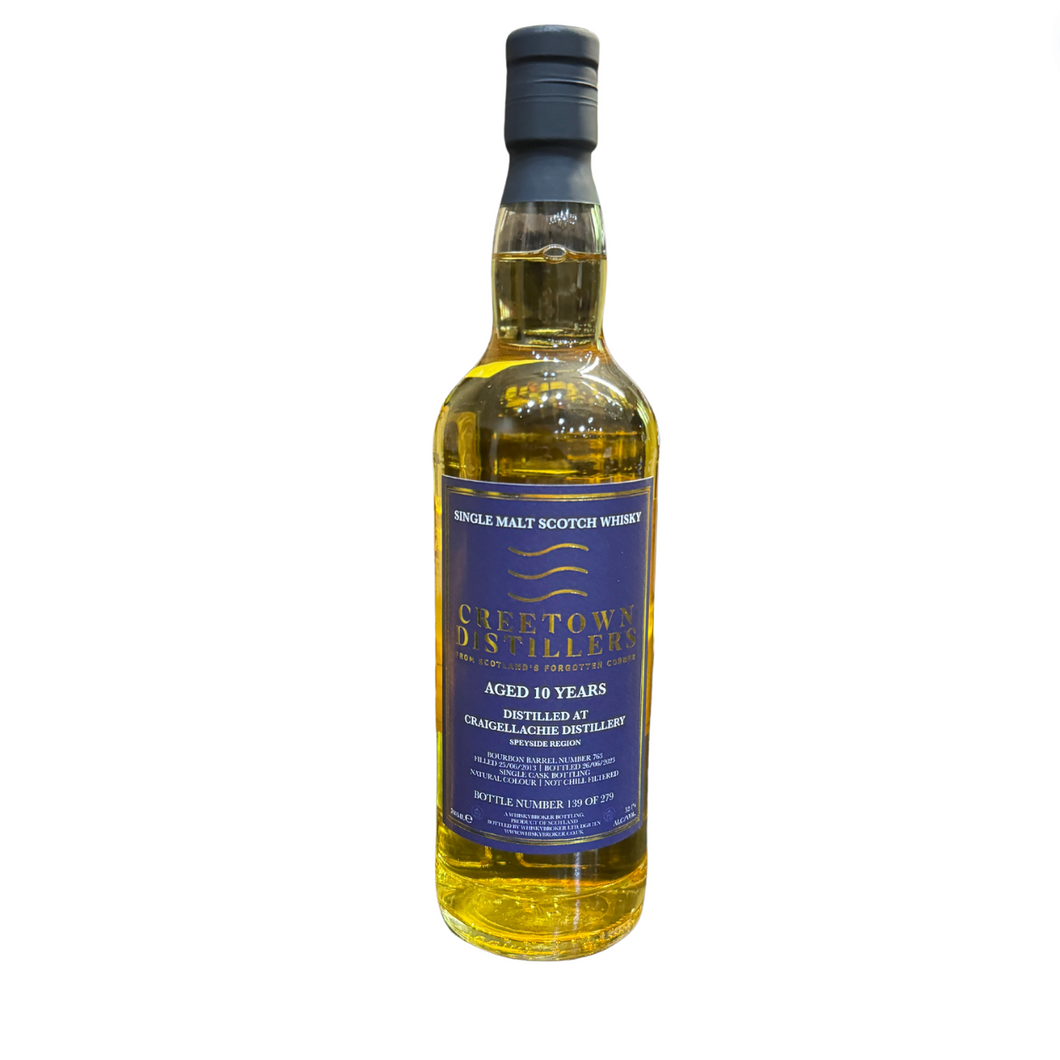 Craigellachie 2013/2023 10YO Barrel#763 700ml 52.1%Whisky Broker UK