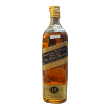 Load image into Gallery viewer, Johnnie Walker Black Label 12 Year Old 1980s / Wax &amp; Vitale Import 750ml 40%
