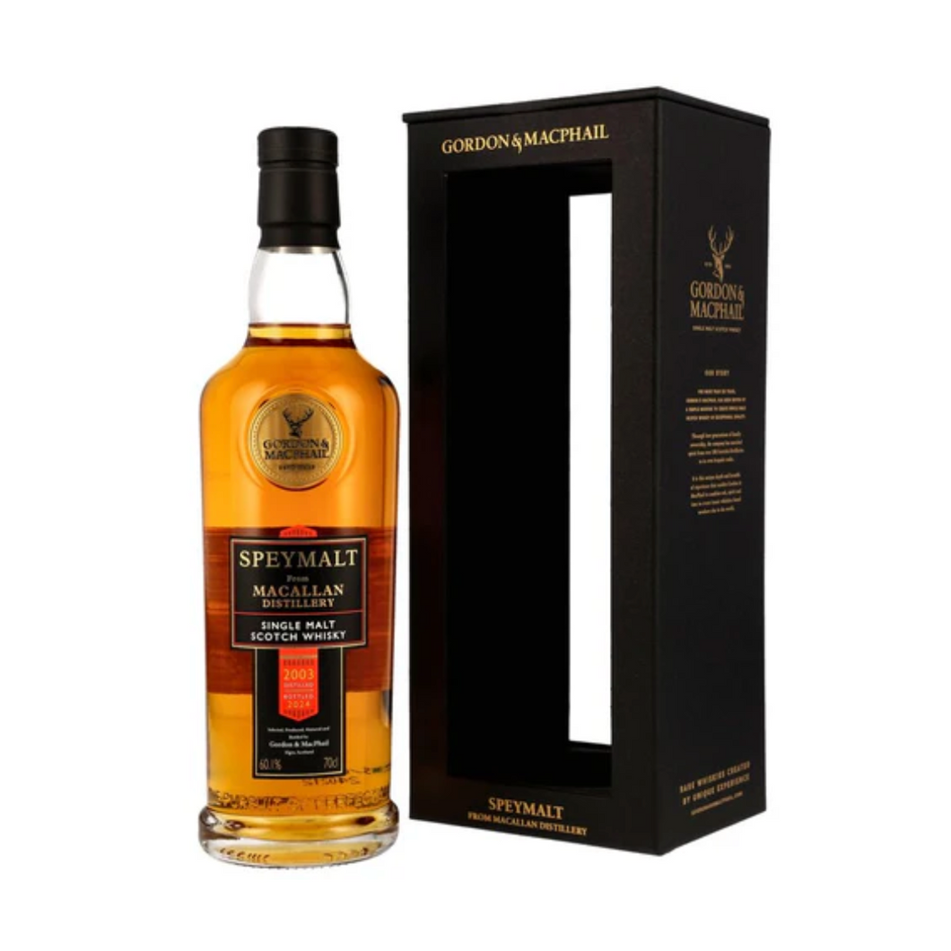 SPEYMALT Macallan 2003/2024 20YO 1st Fill Sherry Butt 700ml 60.10% G&M