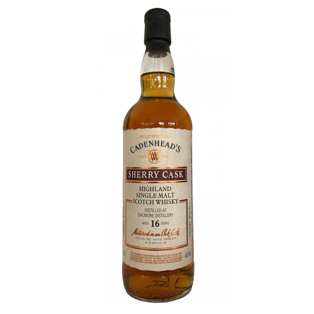 Dalmore 2001/2018 16YO Sherry Cask Finish 700ml 48.9% Cadenhead's