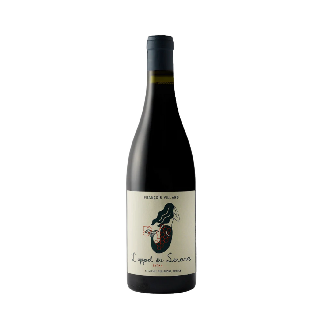 Francois Villard, L'Appel des Sereines Syrah 2022 Red Wine (Rhone, FR) 750ml
