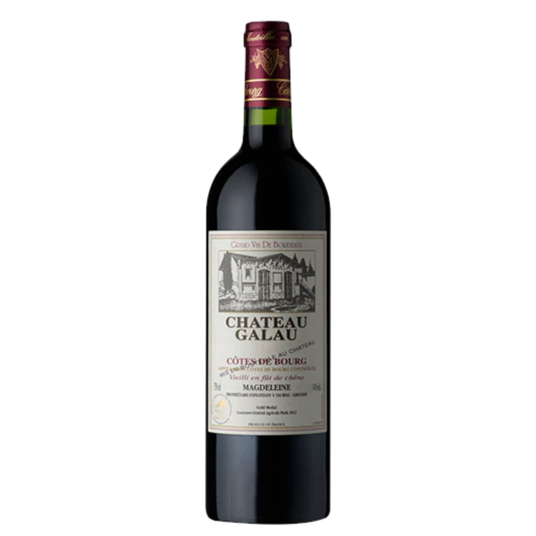 Chateau Galau Cotes De Bourg Magdeleine 2017 Red Wine (Bordeaux, FR) 750ml