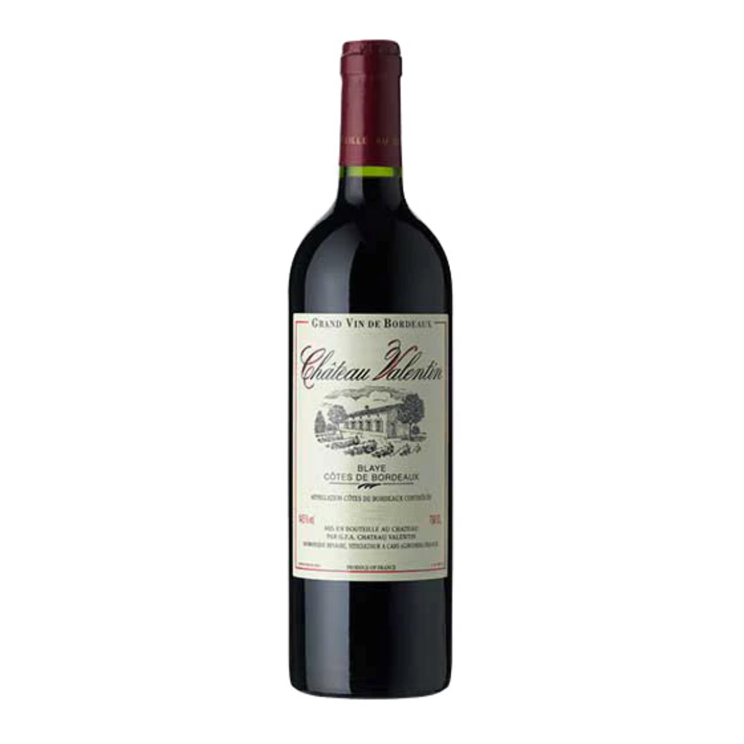 Chateau Valentin Premieres Cotes de Blaye 2017 Red Wine (Bordeaux, FR) 750ml