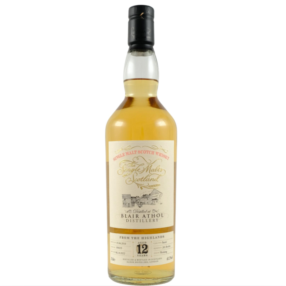 Blair Athol 2010/2022 12YO Barrel 700ml 60.2% Elixir