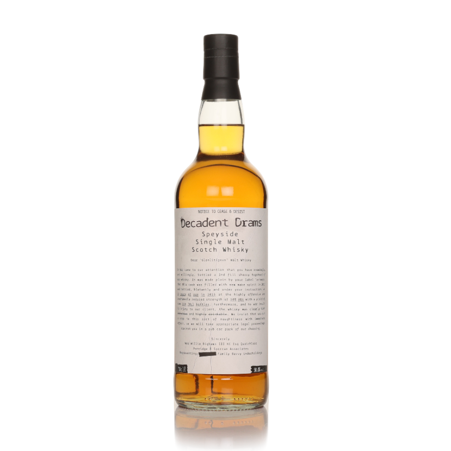 Glenlitigous 2012/2025 12YO 700ml 50% Decadent drinks