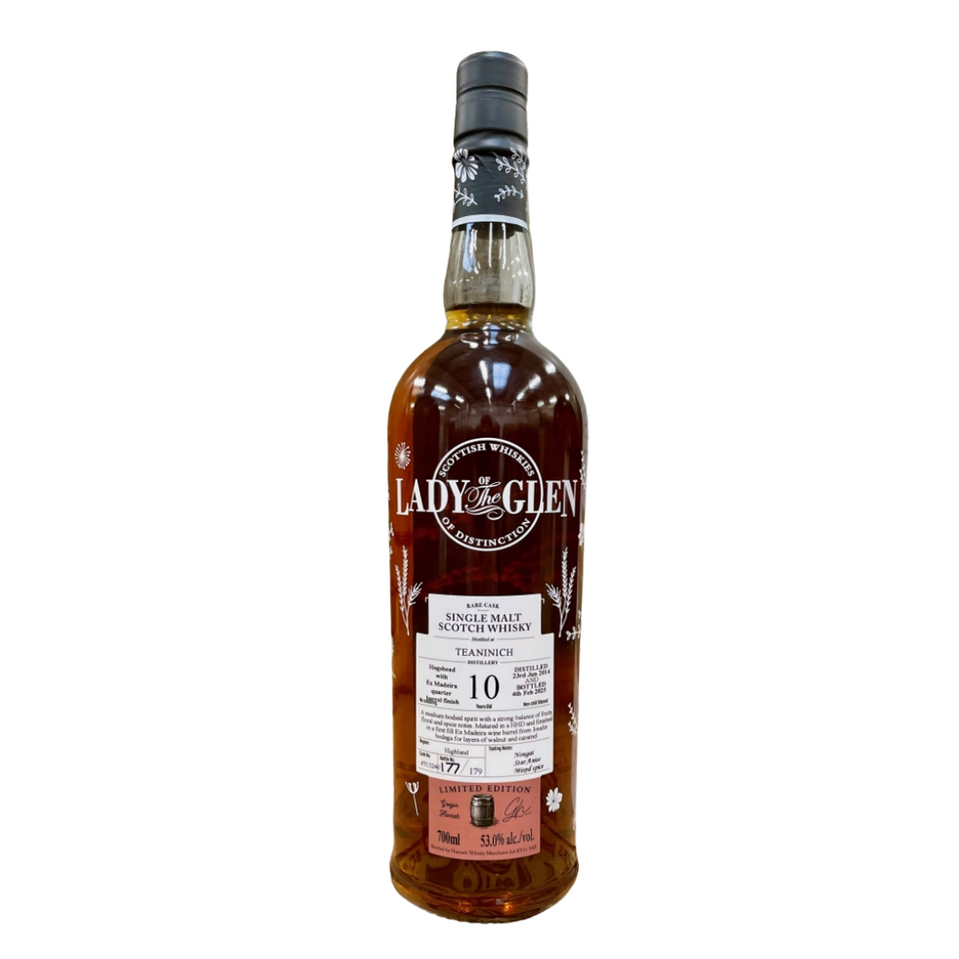 Teaninich 2014/2025 10YO 1st Fill Madeira Finish 700ml 53% LOTG