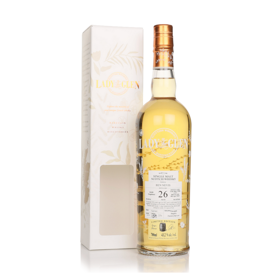 Ben Nevis 1998/2025 26YO Refill HHD 700ml 43.2% LOTG