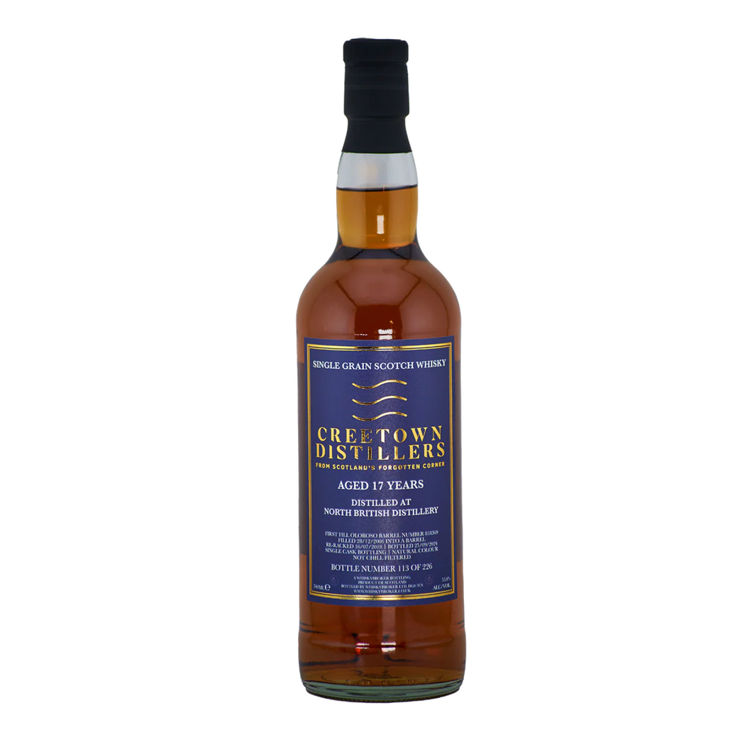 North British 2006/2024 17YO 1st Fill Oloroso Barrel 700ml 53% Whisky Broker UK