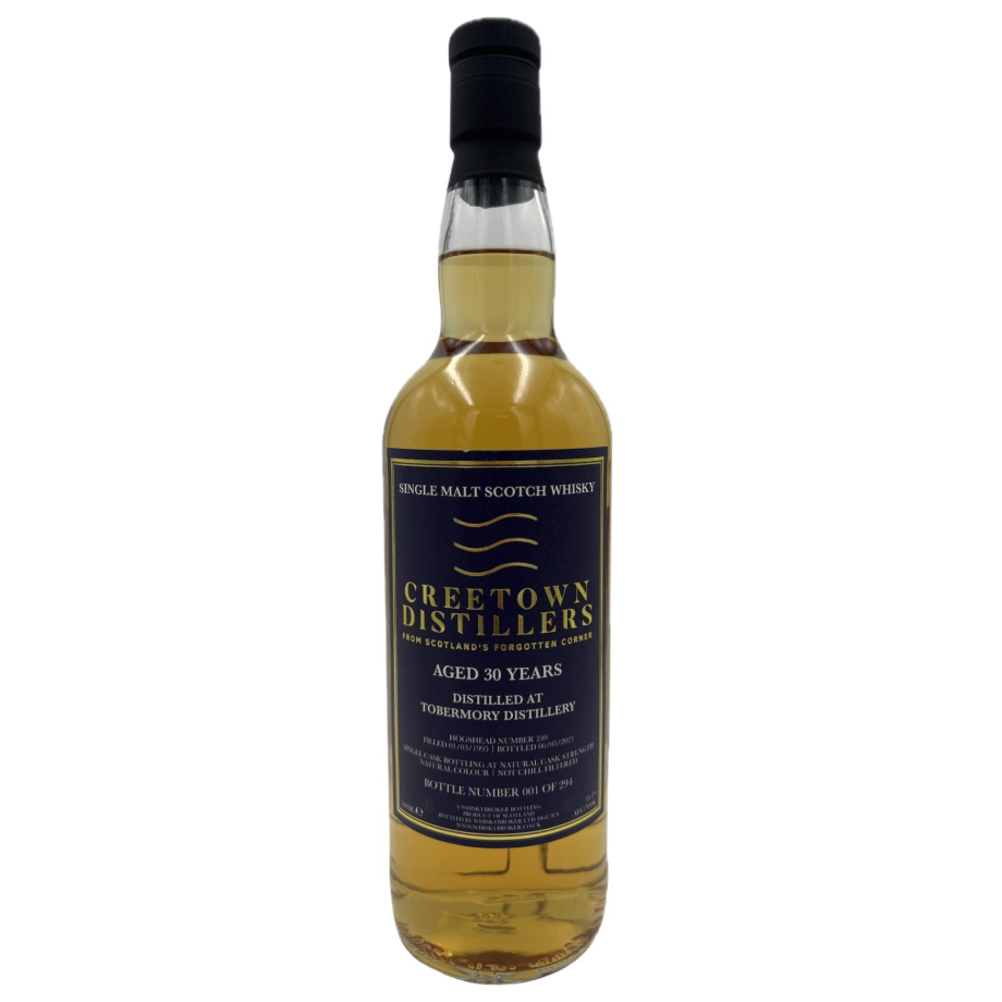 Tobermory 1995/2025 30YO HHD 700ml 44.4% Whisky Broker UK
